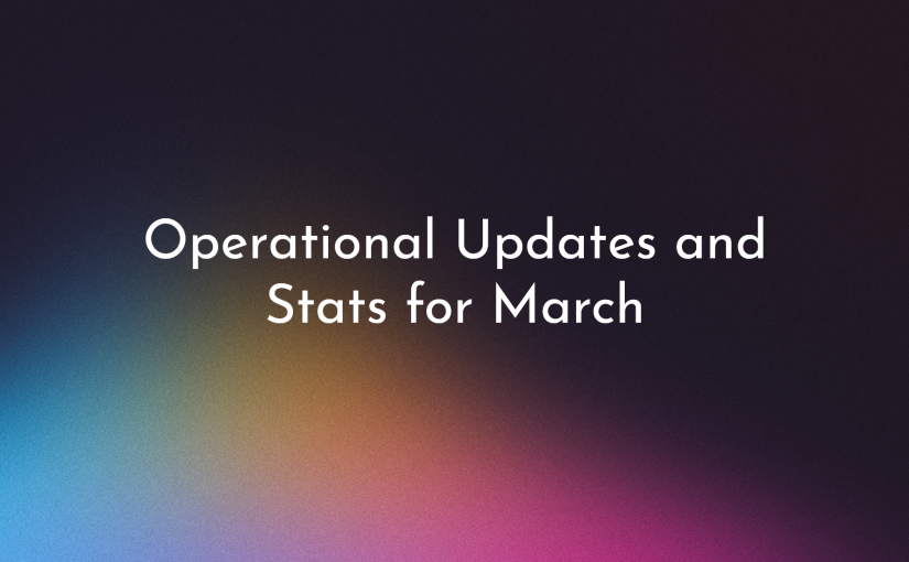 Operational updates and monthly statistics: December 2023 edition