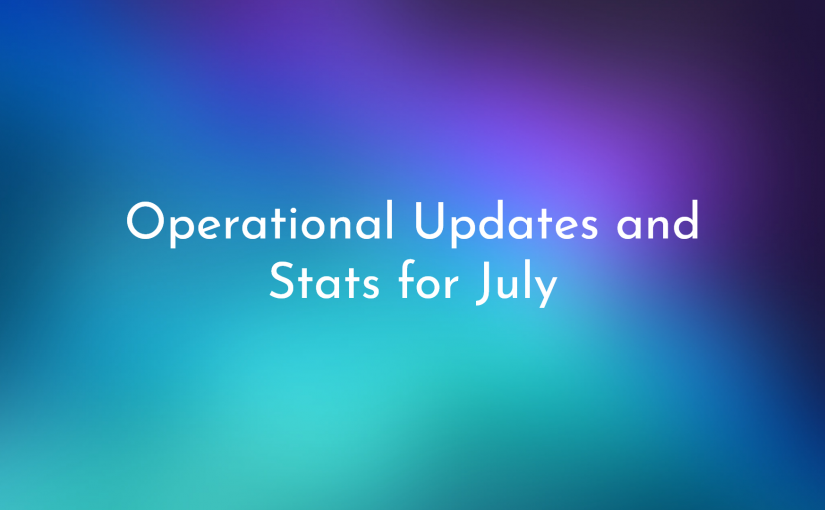 Operational updates and monthly statistics: July 2024