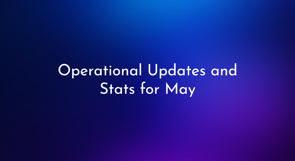Operational Background Update Operational updates and monthly statistics: May 2024 edition | VIAINVEST
